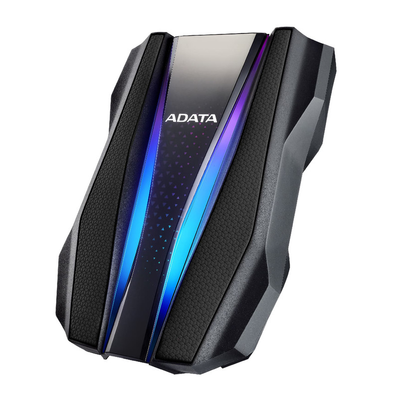 هارد اکسترنال ای دیتا مدل HD770G  ظرفیت دو ترابایت دارای رابط USB Type-A 3.2